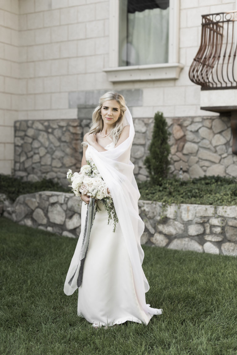 Chiffon Veil - Braelyn - Rachel Elizabeth Bridal