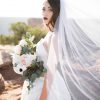 simple bridal veil , bridal wedding veils , veil lengths , wedding veils styles , making bridal veils , short bridal veil , waltz veil , ballet veil , plain veil , Tulle Veils , Calf Length Veils , satin wedding gowns , Wedding Dress ,