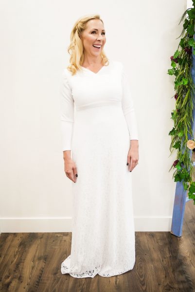 lds temple gowns