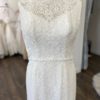 designer plus size gowns, wholesale all lace wedding gown, bridal lace gowns, elegant lace wedding gown, column wedding gown