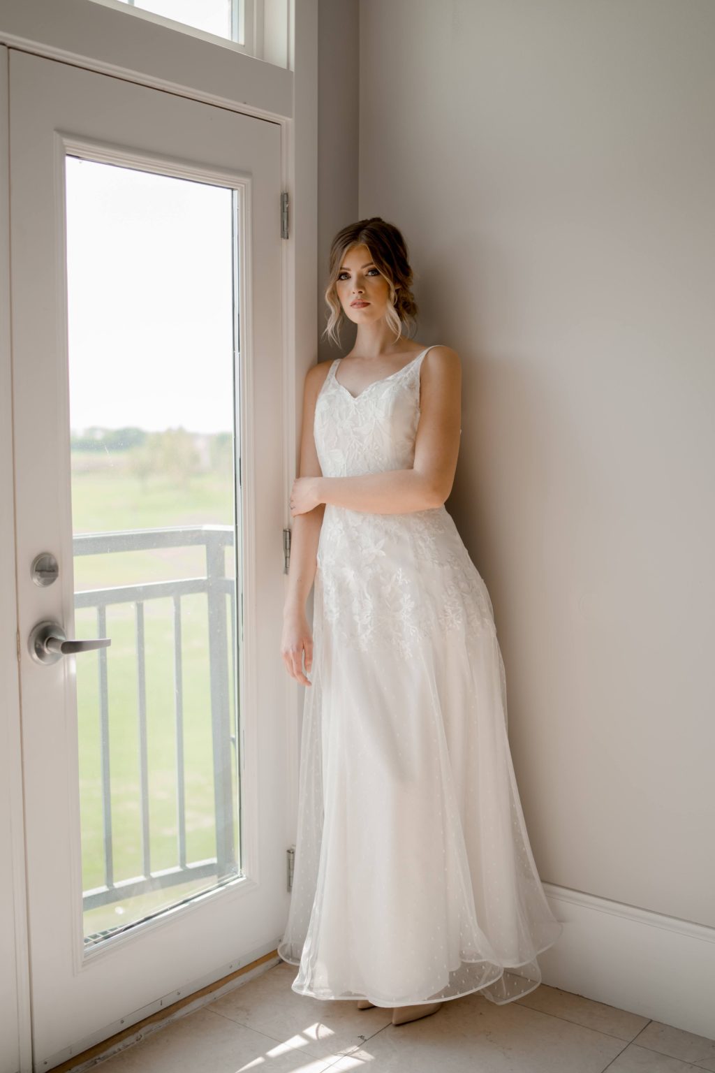 Swiss dot tulle dress hotsell