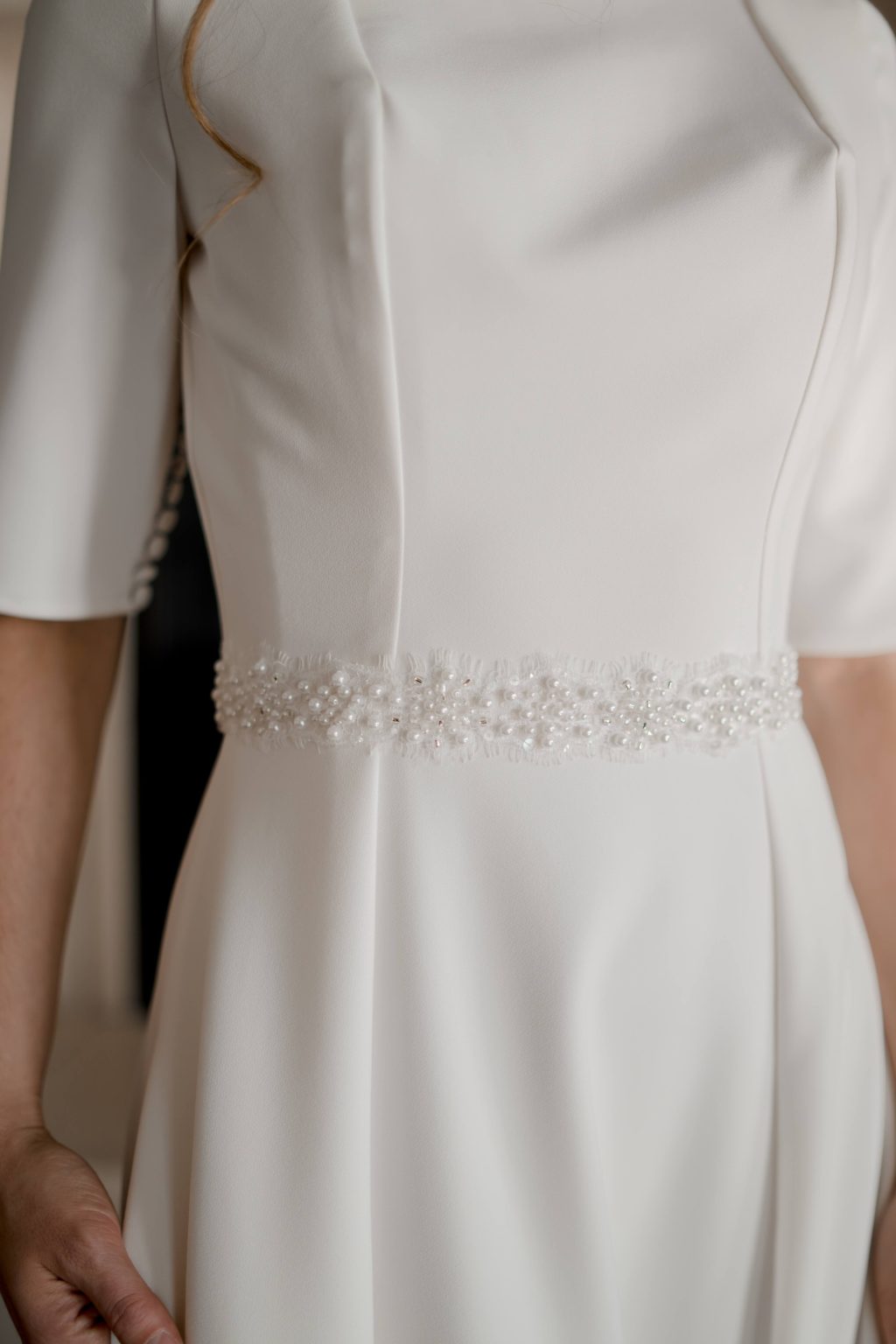Pearl belt for wedding dress sales