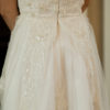 strapless lace wedding dress, beaded lace, strapless, new wedding dress, lace dress