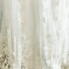 tulle back with buttons, lace skirt wedding dress, sweetheart neckline, buttons down back, beaded lace dress,