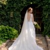 jacquard wedding dress