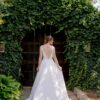 jacquard wedding dress