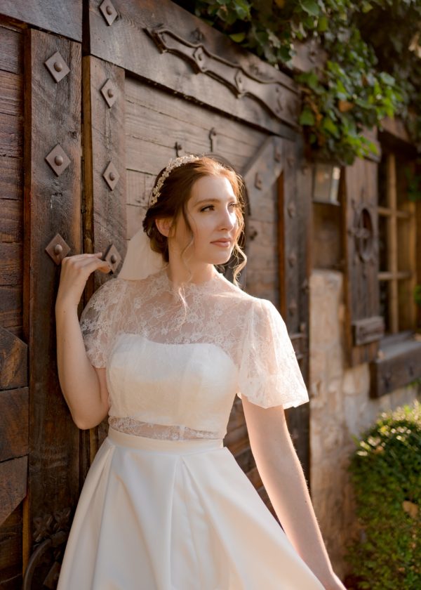 bando bridal gown