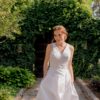 jacquard wedding dress