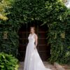 jacquard wedding dress